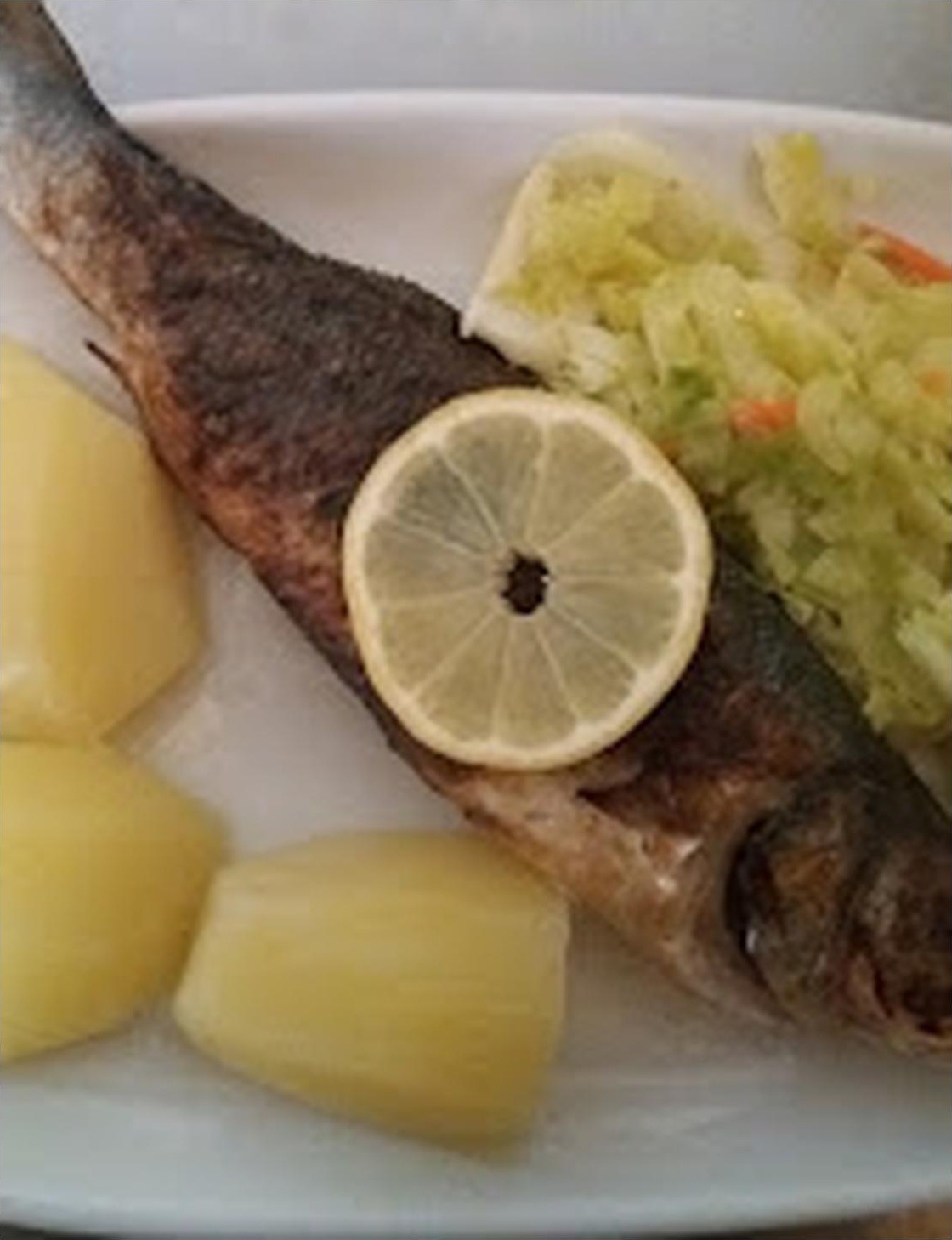 Peixe grelhado